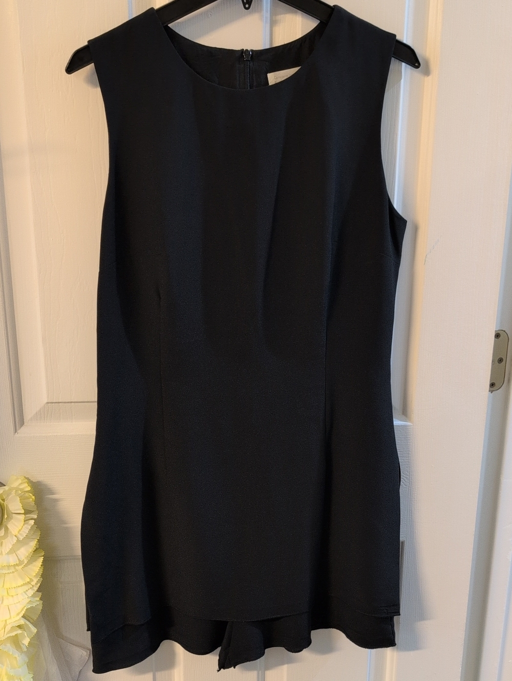 Express Black Sleeveless Jumpsuit Romper